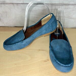 b.o.c. Blue Perforated Loafers